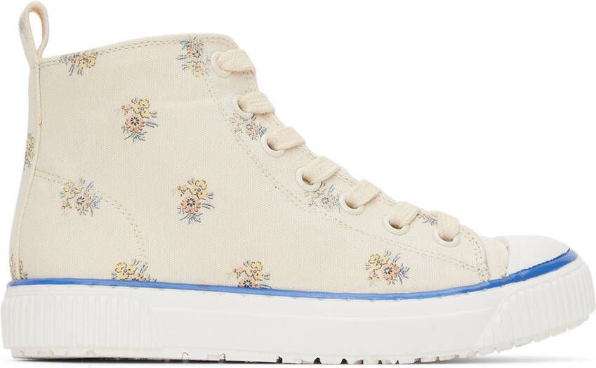 Bonpoint Kids Beige Angelica Sneakers - Picture 4