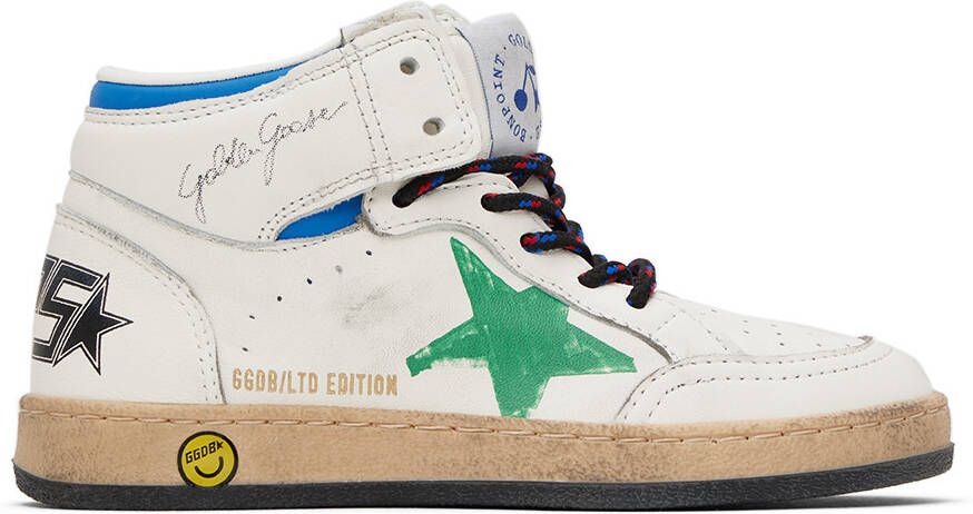 Bonpoint Kids White Golden Goose Edition Golskystar Sneakers - Picture 2