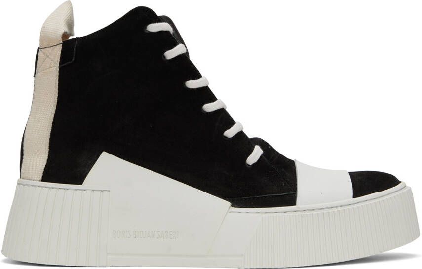 Boris Bidjan Saberi Black Bamba 1.1 Sneakers - Picture 2
