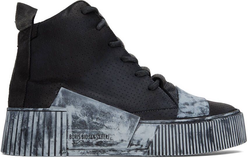 Boris Bidjan Saberi Black Bamba 1.1 Sneakers