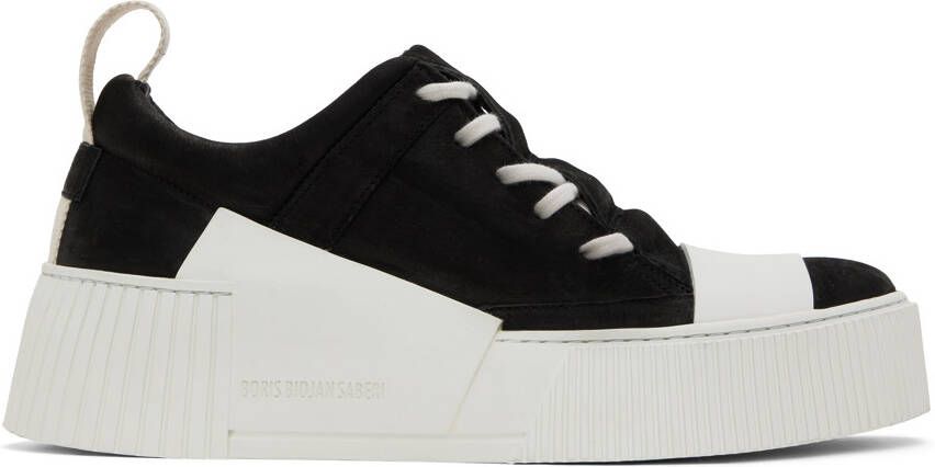 Boris Bidjan Saberi Black Bamba 2.1 Sneakers - Picture 2