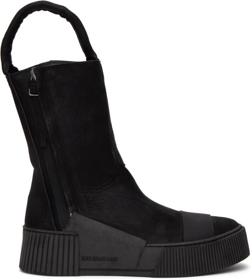 Boris Bidjan Saberi Black Bamba 4 Sneakers
