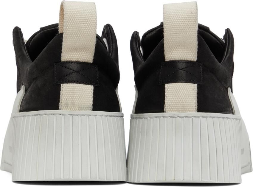 Boris Bidjan Saberi Black & Off-White Suede Bamba 2.1 Sneakers - Picture 2