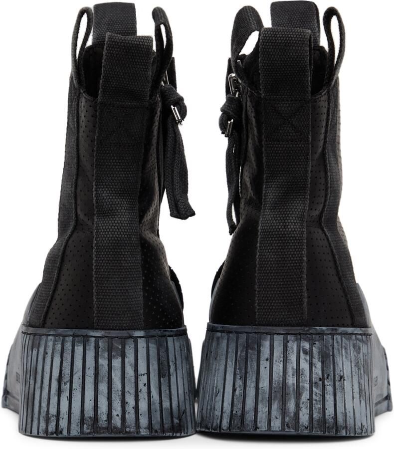 Boris Bidjan Saberi Black Bamba 3.1 High Top Sneakers - Picture 2