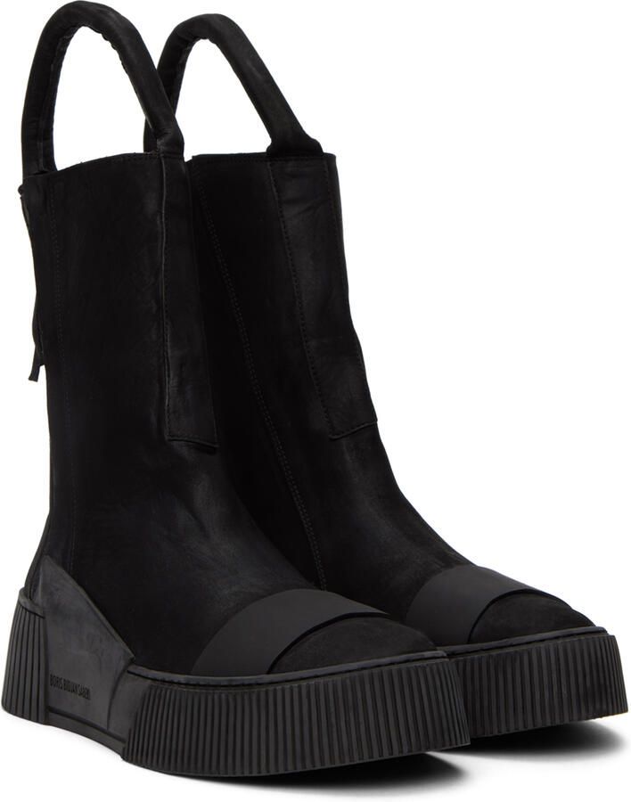 Boris Bidjan Saberi Black Bamba 4 Sneakers - Picture 3