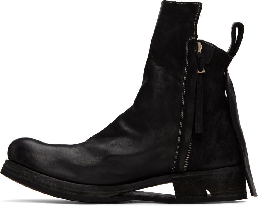 Boris Bidjan Saberi Black Boot 1 Boots - Picture 3