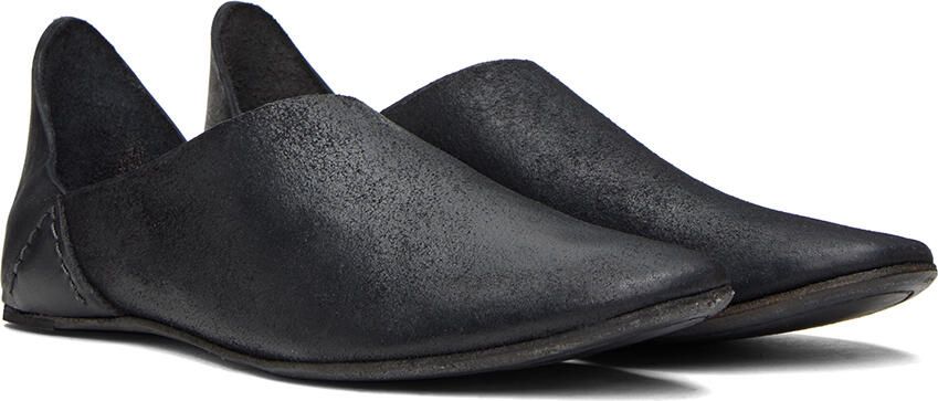 Boris Bidjan Saberi Black 'Slipper 1' Slippers - Picture 2