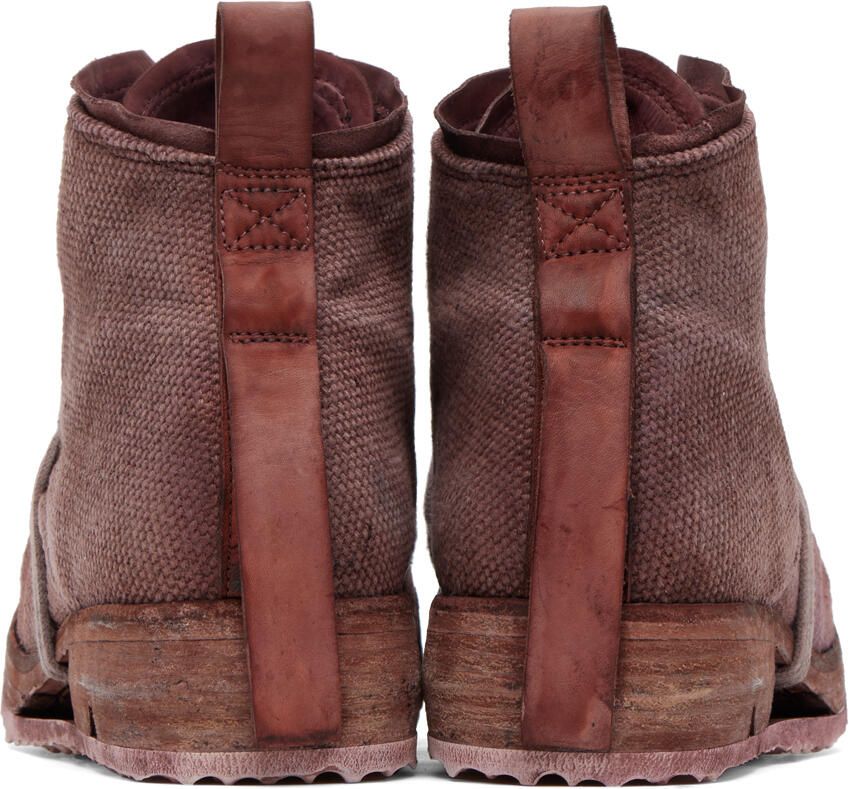 Boris Bidjan Saberi Burgundy Boot 4 Boots