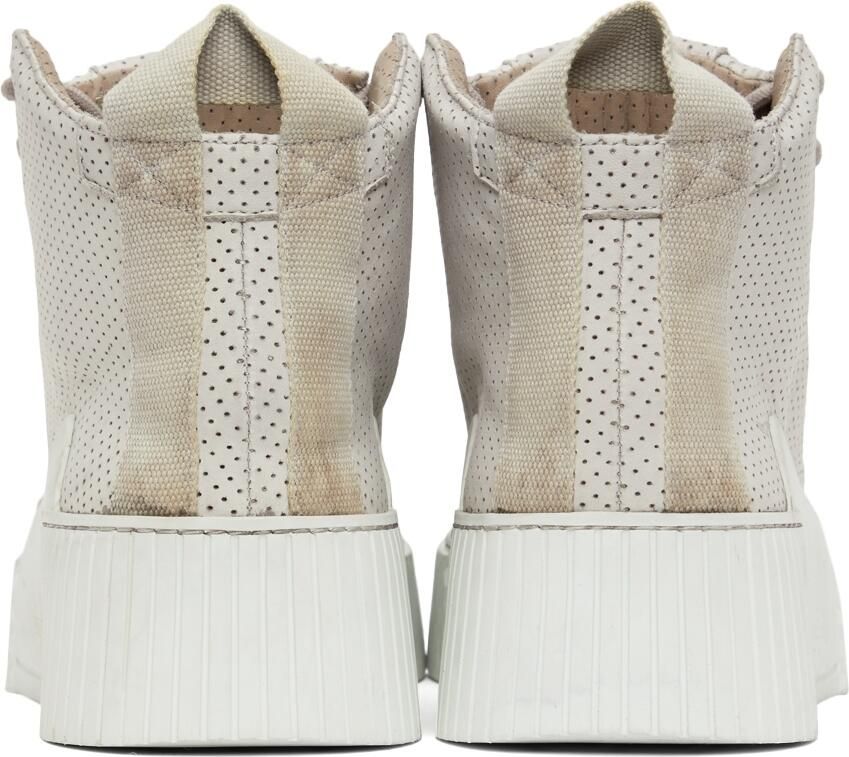 Boris Bidjan Saberi Off-White Bamba 1.1 High Top Sneakers