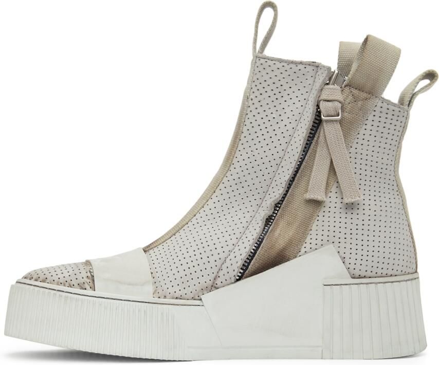 Boris Bidjan Saberi Off-White Bamba 3.1 High Top Sneakers - Picture 3