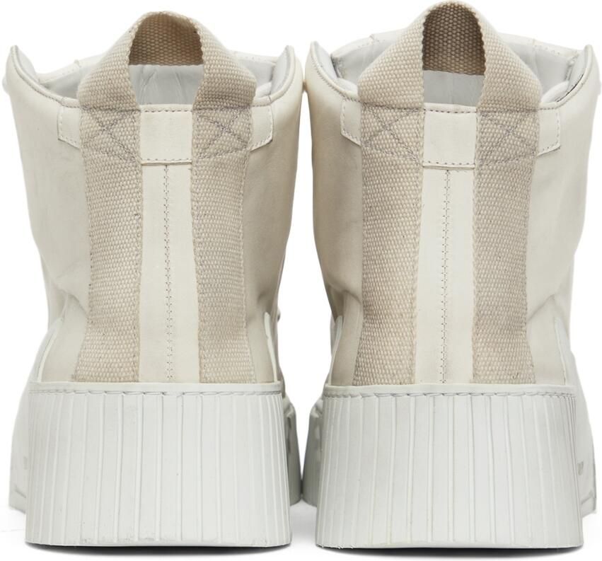 Boris Bidjan Saberi Off-White High Bamba 1.1 Sneakers