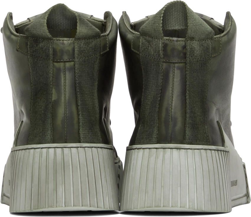 Boris Bidjan Saberi SSENSE Exclusive Khaki Bamba 1.1 Sneakers