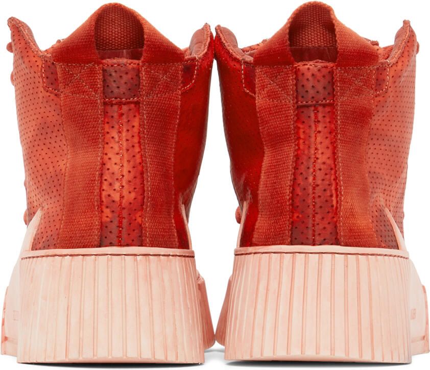 Boris Bidjan Saberi SSENSE Exclusive Red Bamba 1.1 Sneakers