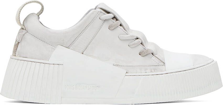 Boris Bidjan Saberi Gray Bamba 2.1 Sneakers - Picture 5