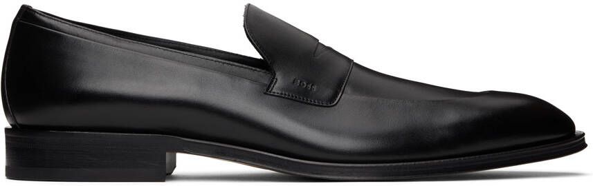 BOSS Black Logo Loafers - Picture 4