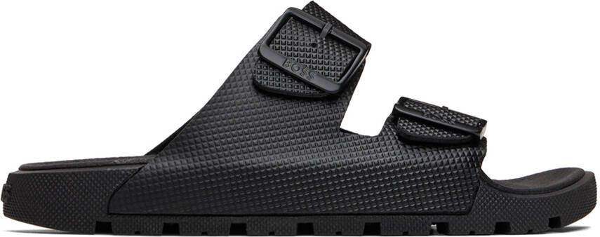 BOSS Black Logo Sandals - Picture 5