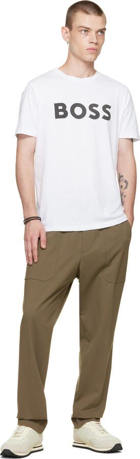 BOSS Beige Parkour-L Sneakers - Picture 4