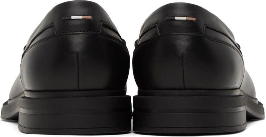 BOSS Black Almond Toe Loafers - Picture 2