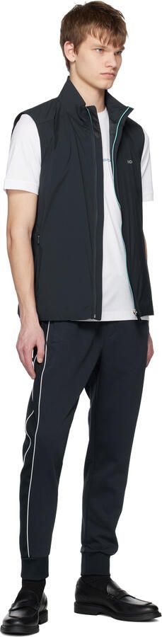 BOSS Black Almond Toe Loafers - Picture 4