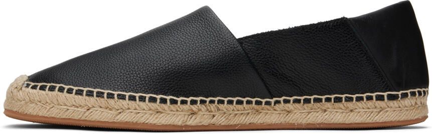 BOSS Black Leather Espadrilles - Picture 4