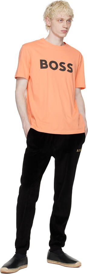 BOSS Black Leather Espadrilles - Picture 3