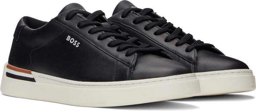 BOSS Black Logo Low-Top Sneakers - Picture 2
