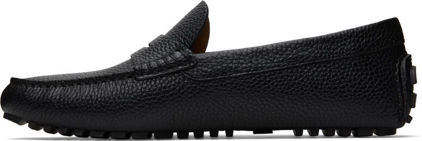 BOSS Black Strap Loafers - Picture 4