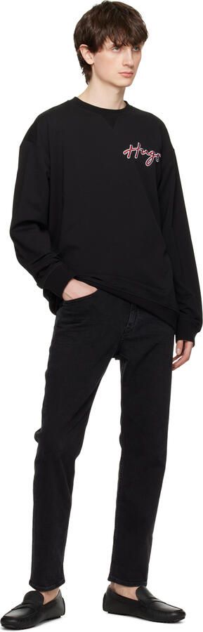 BOSS Black Strap Loafers - Picture 3