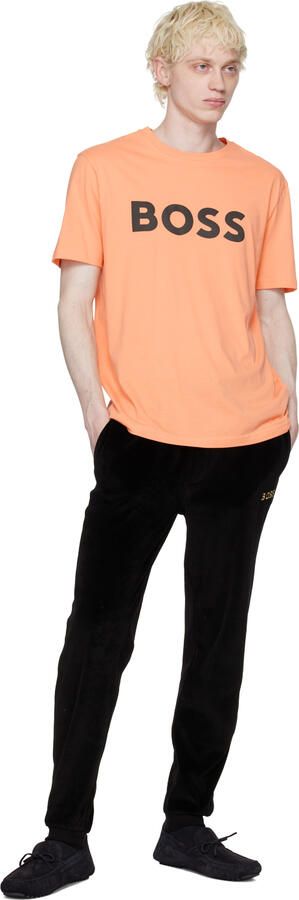 BOSS Navy Knotted Trim Moccasins - Picture 3