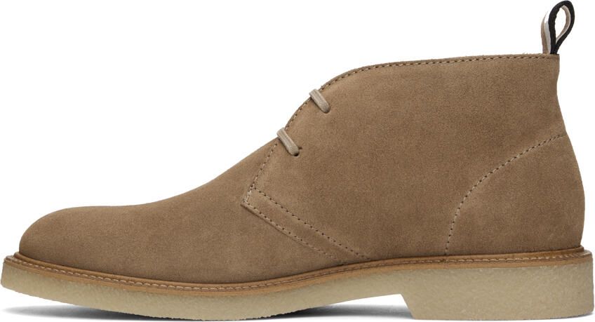 BOSS Tan Suede Desert Boots - Picture 3