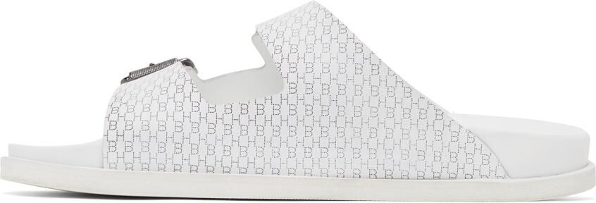 BOSS White Cliff Sandals - Picture 4