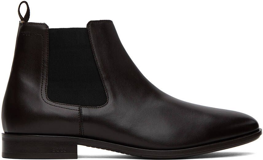 BOSS Brown Colby Cheb Chelsea Boots - Picture 4