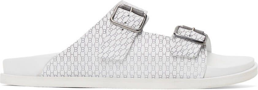 BOSS White Cliff Sandals - Picture 5