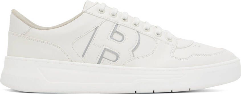 BOSS Black Leather Sneakers - Picture 2