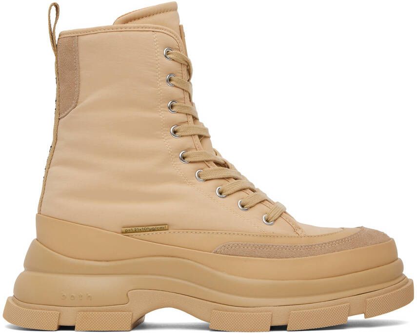 Both Beige Gao Boots - Picture 4