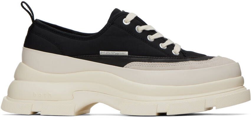 Both Black & White Gao Boots - Picture 2