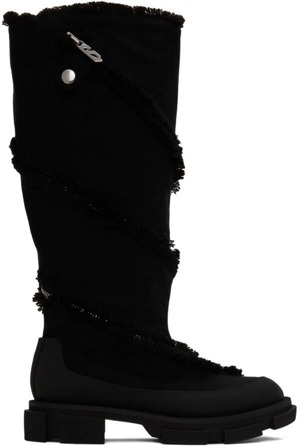 Both Black Gao Boots - Picture 2