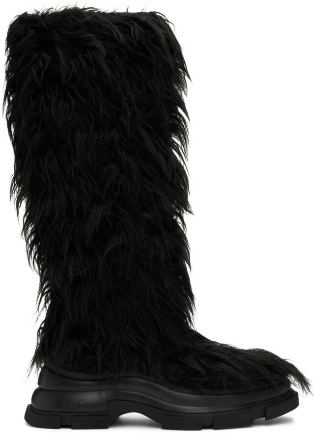 Both Black Tyres Platform Chelsea Boots - Picture 5