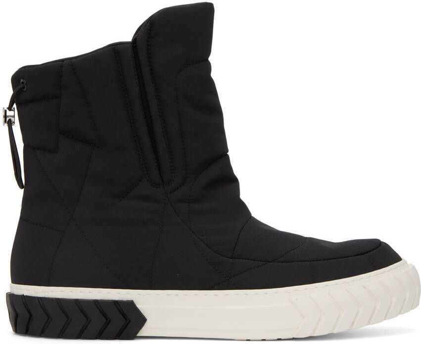 Both Black Tyres Platform Chelsea Boots - Picture 6