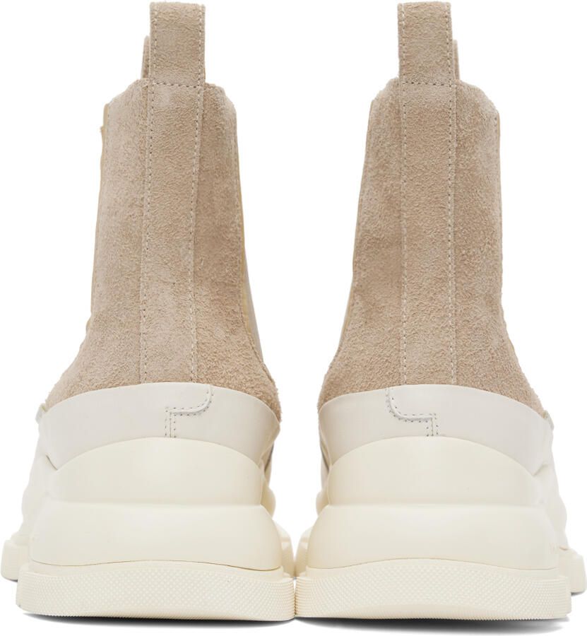 Both Beige Gao Eva Chelsea Boots