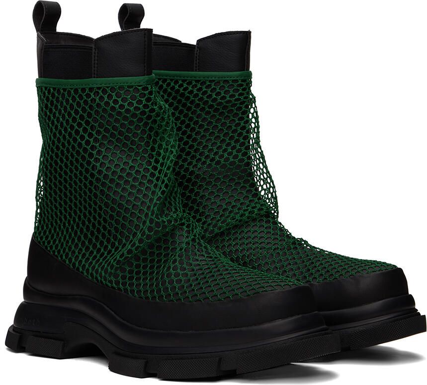 Both Black Gao Chelsea Boots