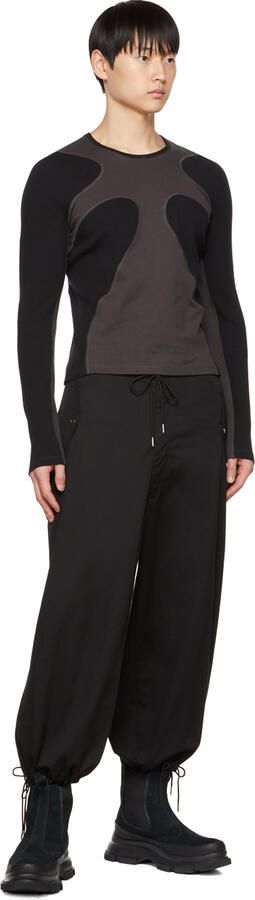 Both Black Tyres Platform Low Sneakers - Picture 5