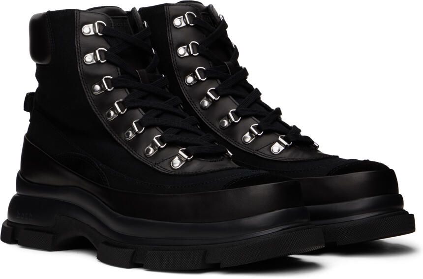 Both Black Gao Eva Mid Boots - Picture 4