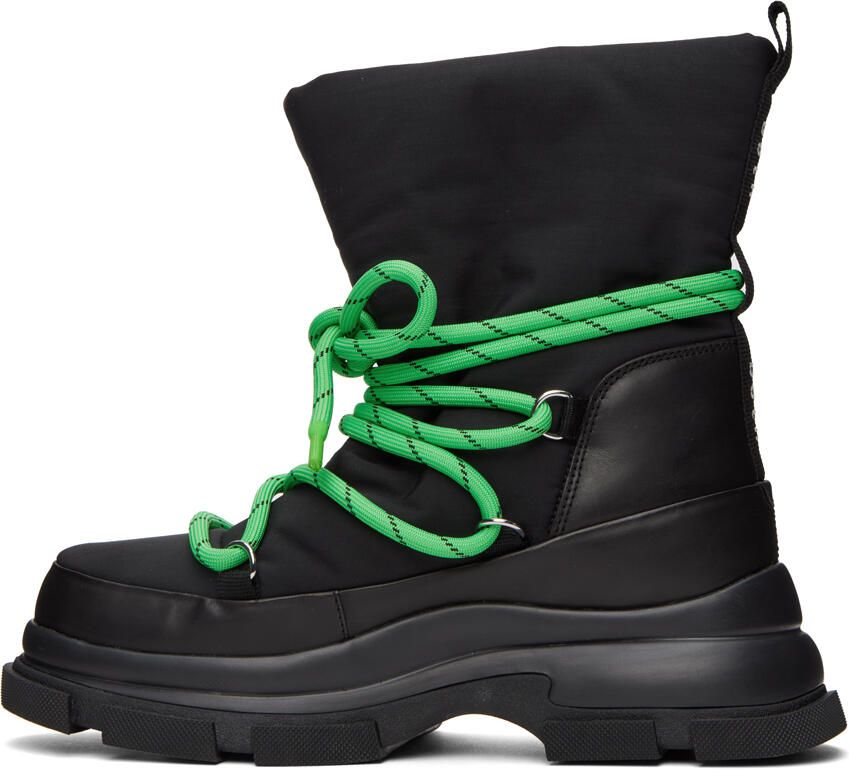 Both Black Tyres Platform Chelsea Boots - Picture 3