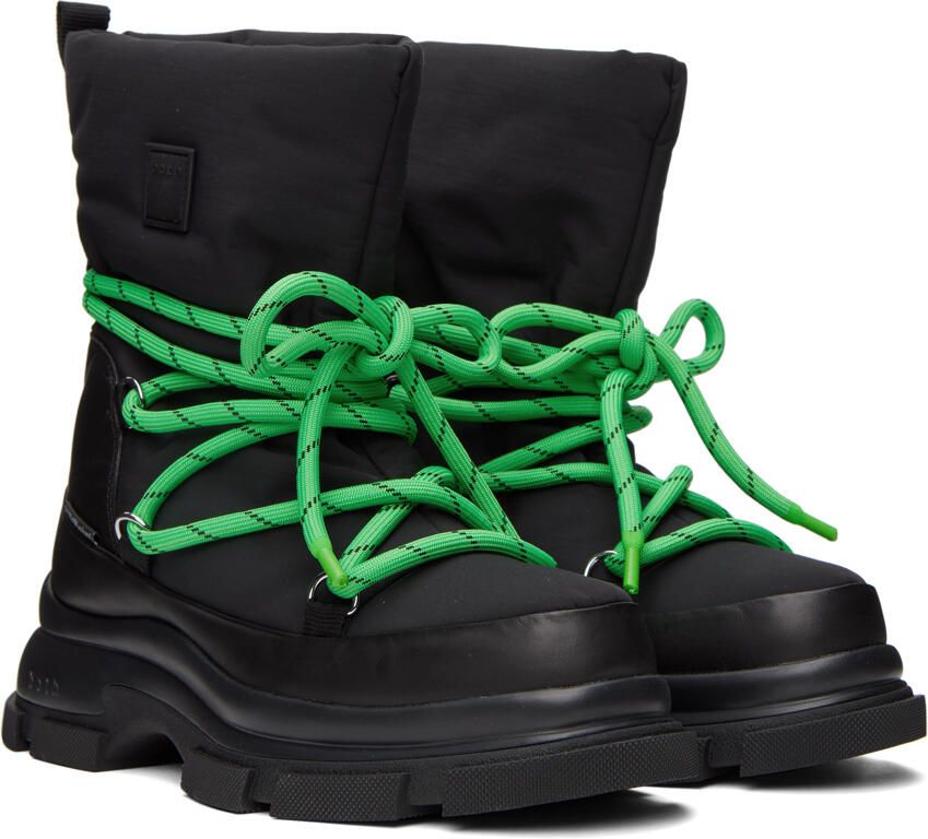 Both Black Tyres Platform Chelsea Boots - Picture 4