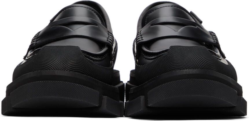 Both Black Gao Loafers - Picture 3