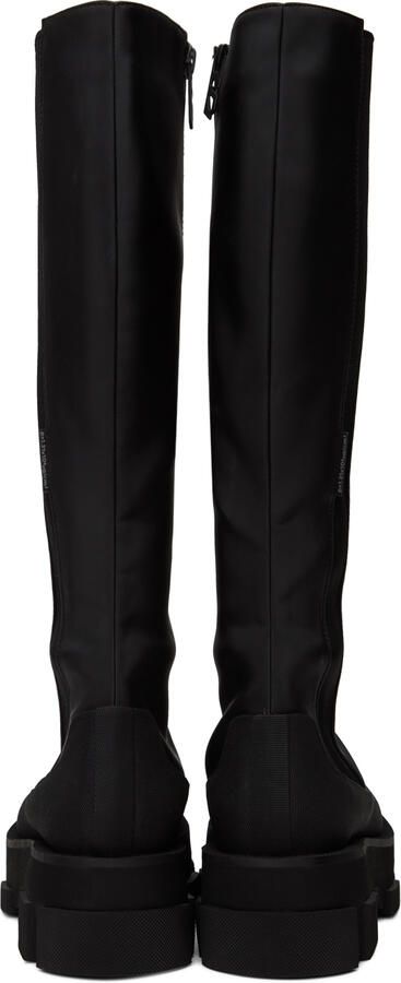 Both Black Gao Platform Chelsea Boots - Picture 5