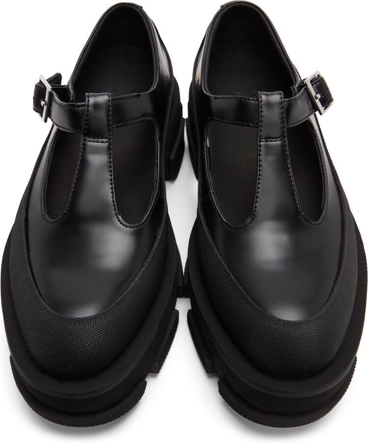 Both Black Platform Gao Oxfords
