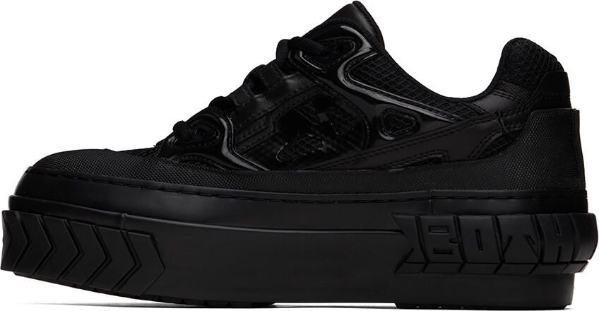 Both Black Tyres Platform Sneakers - Picture 3