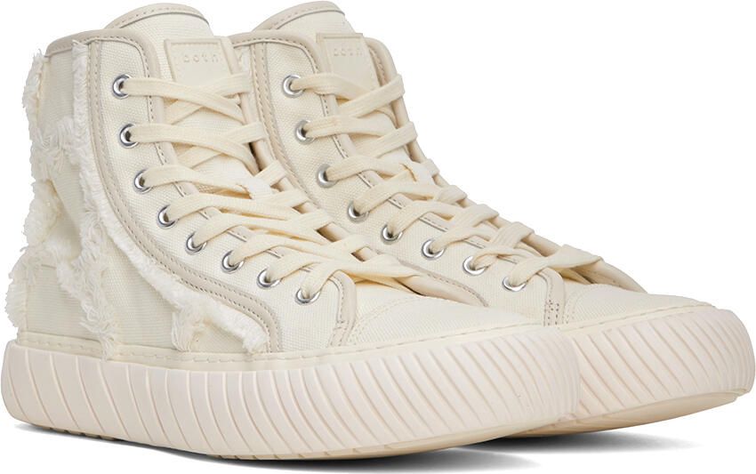 Both White Formula High Sneakers - Picture 2